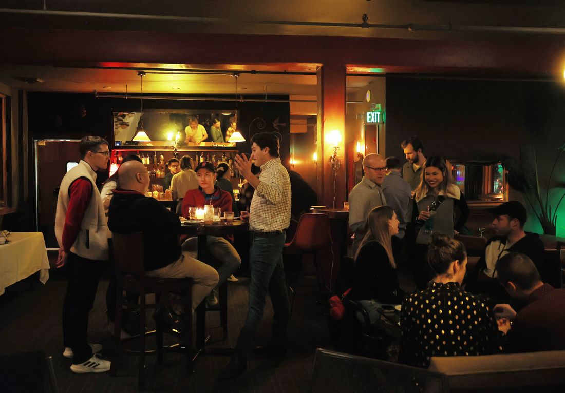 Fellowship gathering at a local venue
