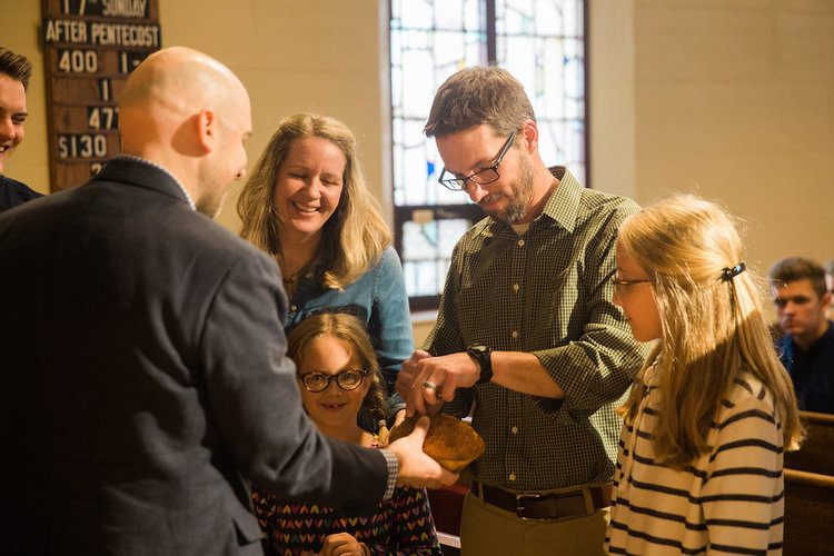 First worship service in 2017